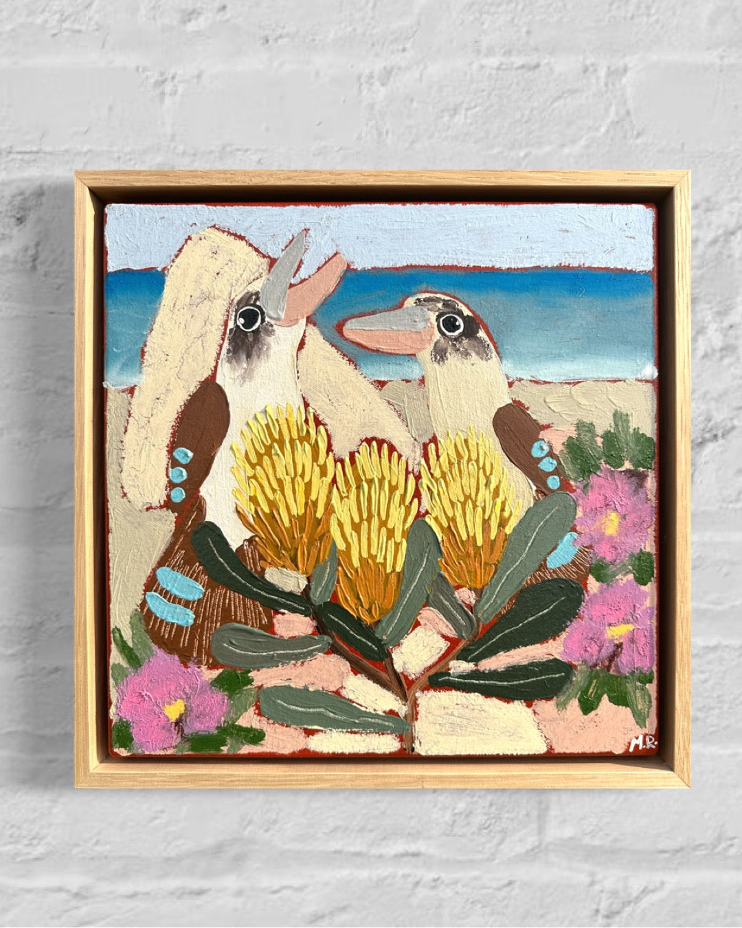 Nobby's Beach with Kookaburras